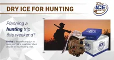 Dry Ice is the perfect option to keep your game meat cool on hunting trips | Dry Ice 4 Hunting