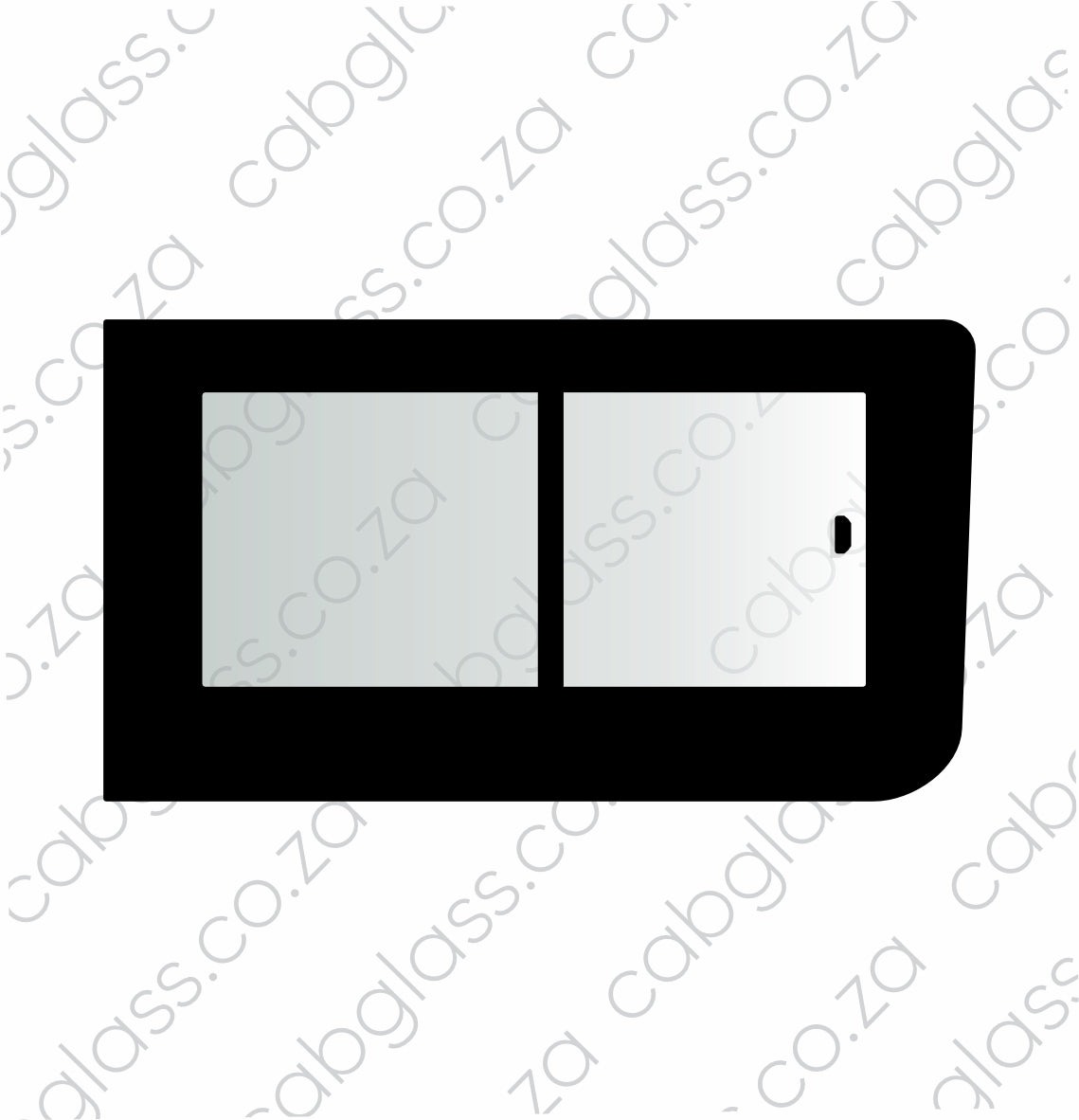 SLIDER RH FRONT | MERCEDES BENZ SPRINTER BUS (2014-2019) | Cabglass