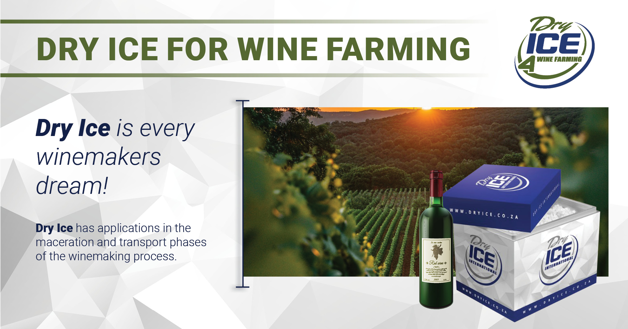 Dry Ice is every winemakers dream! | Dry Ice 4 Wine Farming