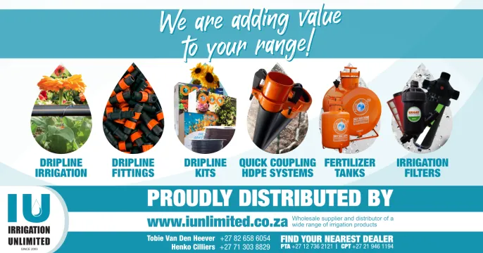 Irrigation Unlimited now proudly distributes Afriq Water