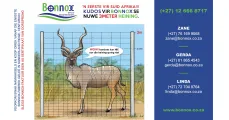 Kudos for Bonnox’s NEW 3 metre fence | Kudos for Bonnox se nuwe 3 meter heining