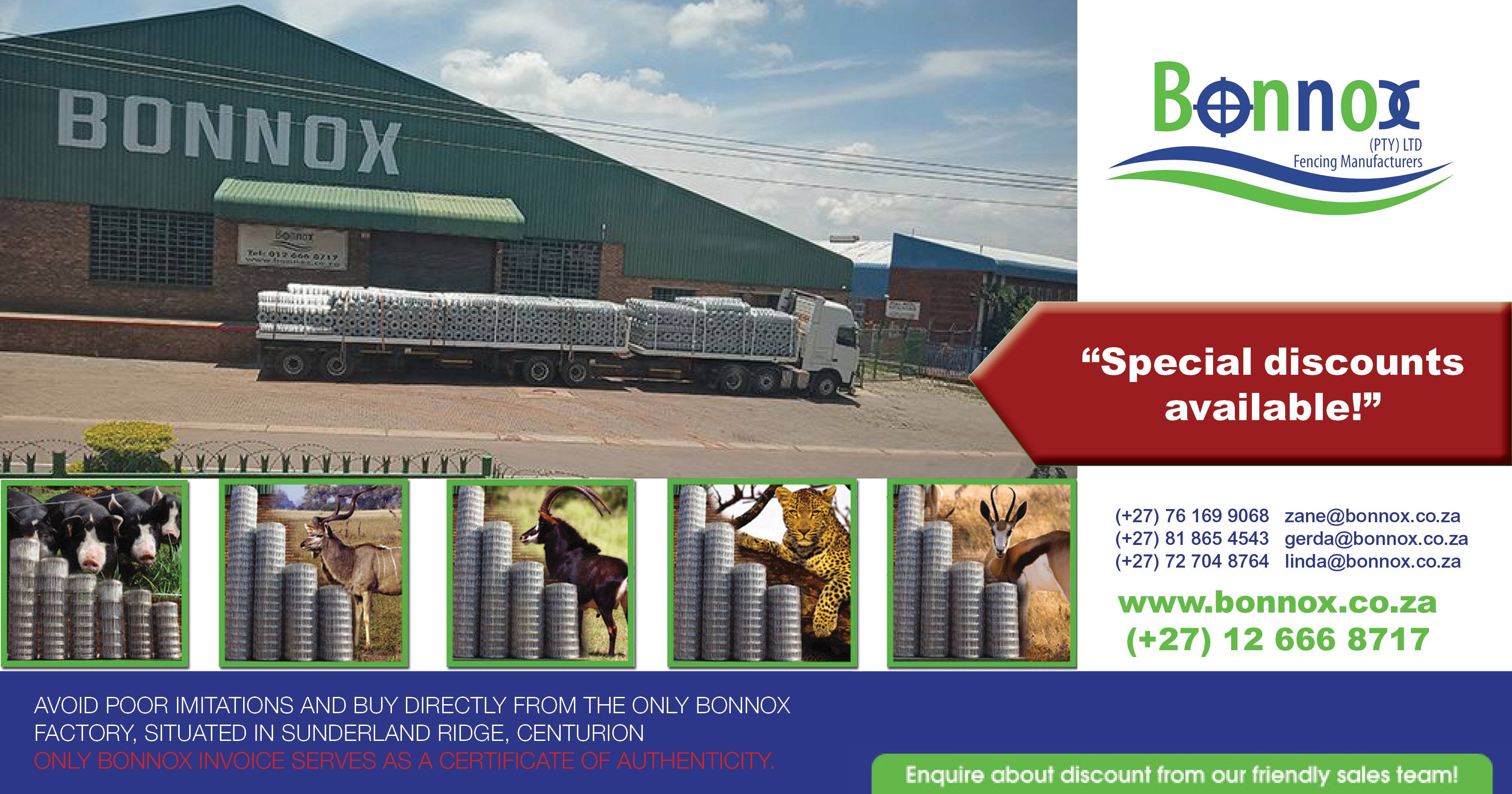 Manufacturers of world class game & livestock fencing | Bonnox Pty Ltd