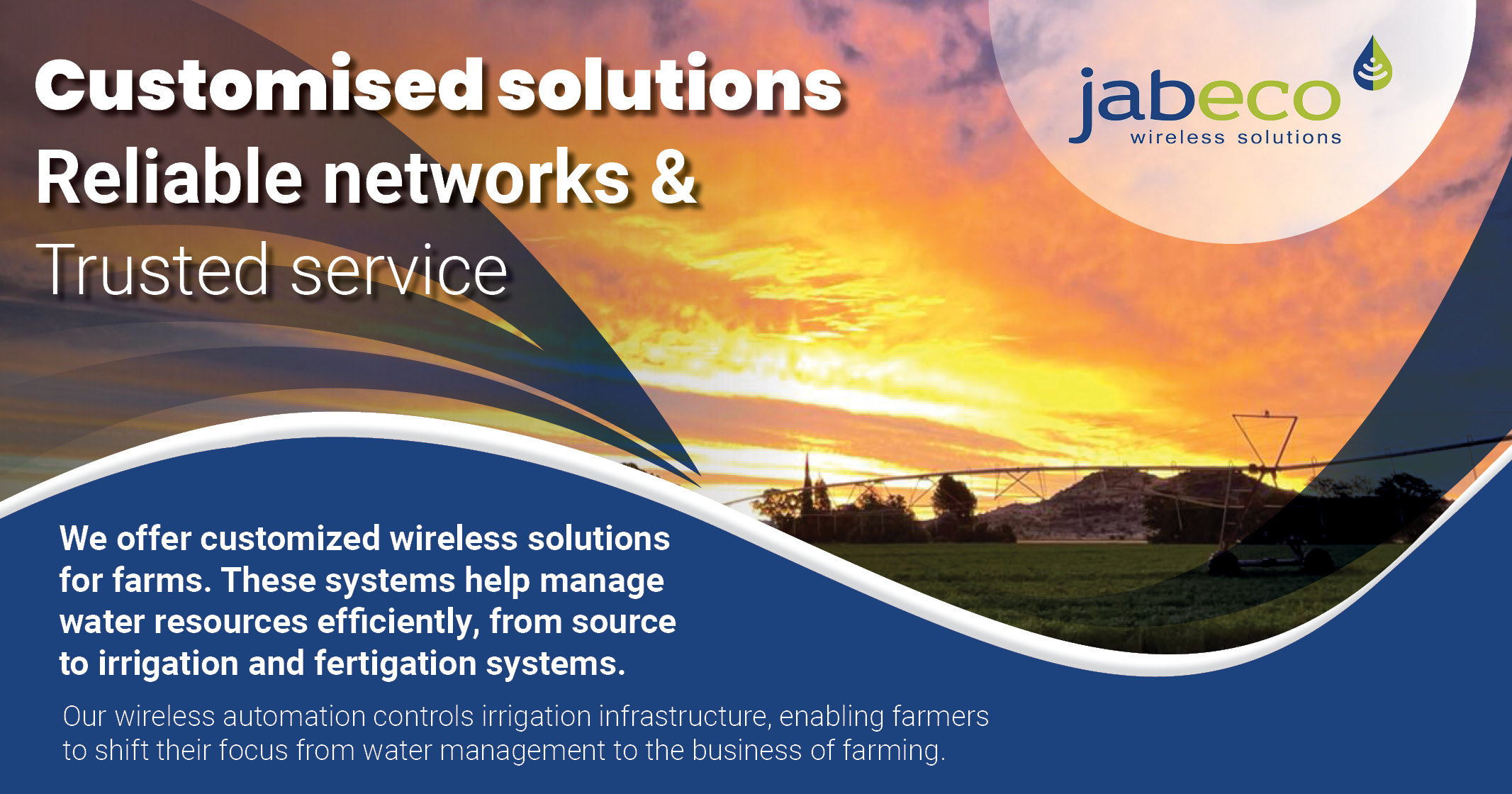 Customised solutions reliable networks & trusted service | Jabeco Wireless Solutions