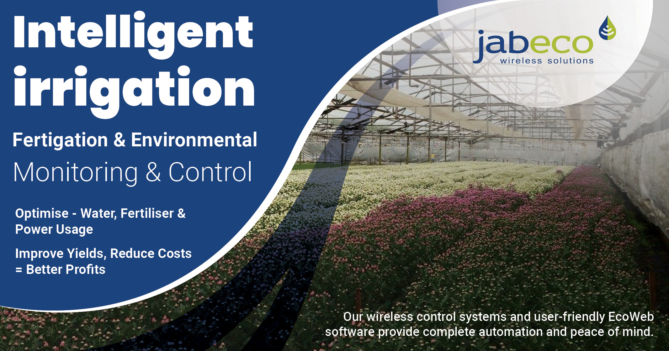 Intelligent Irrigation, fertigation & environmental monitoring & Control | Jabeco Wireless Solutions