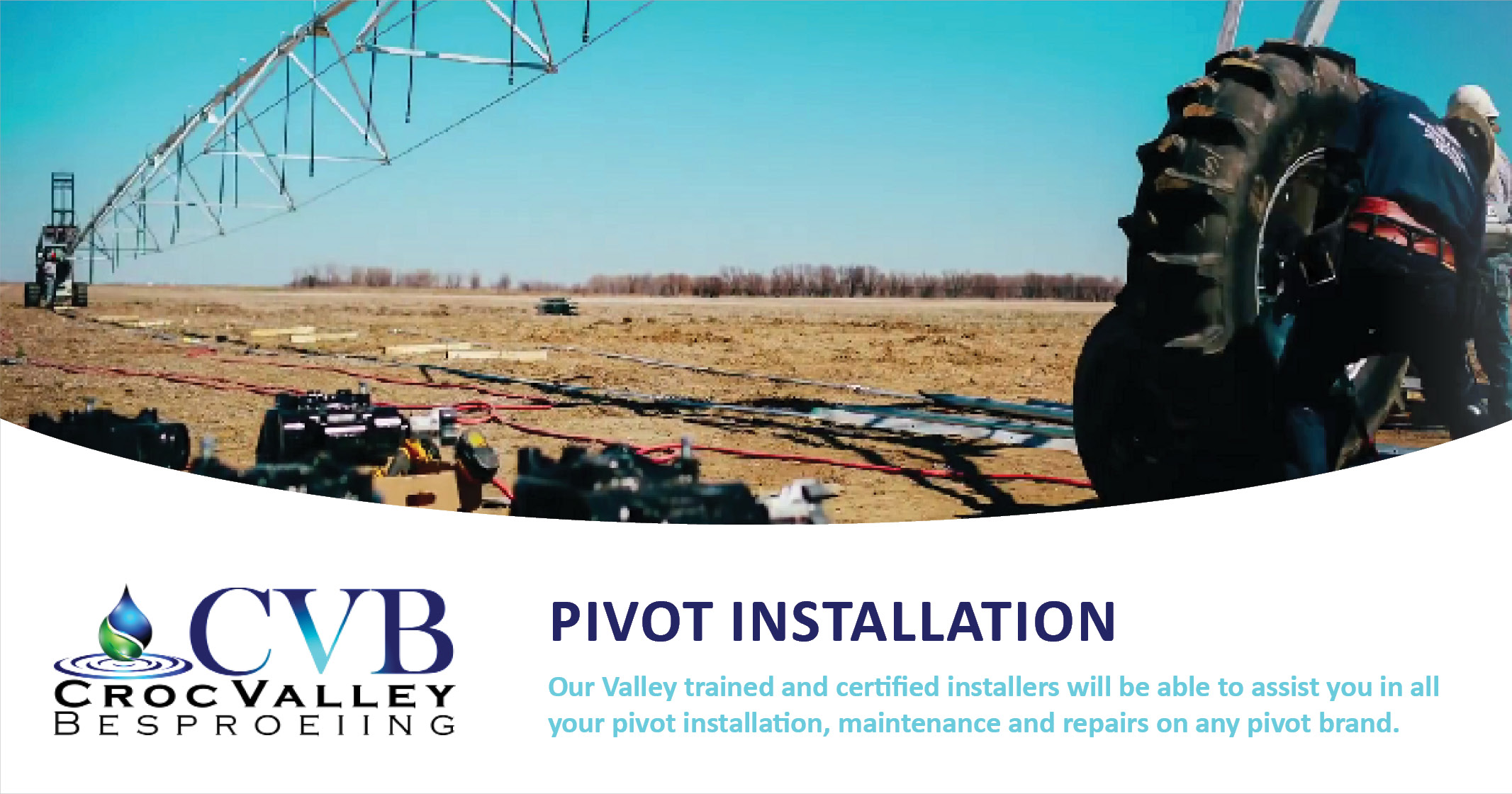 Pivot installation | Croc Valley Besproeiing
