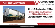 Venditor moveable asset auction | 17 September 2024 | Heildelberg