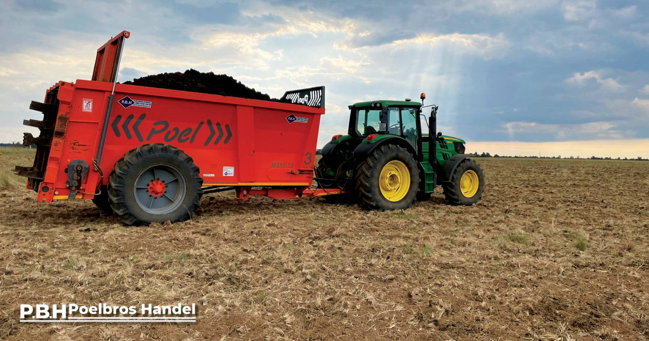 Maximize Your Efficiency with the 13-Ton Manure Spreader | Poelbros Handel
