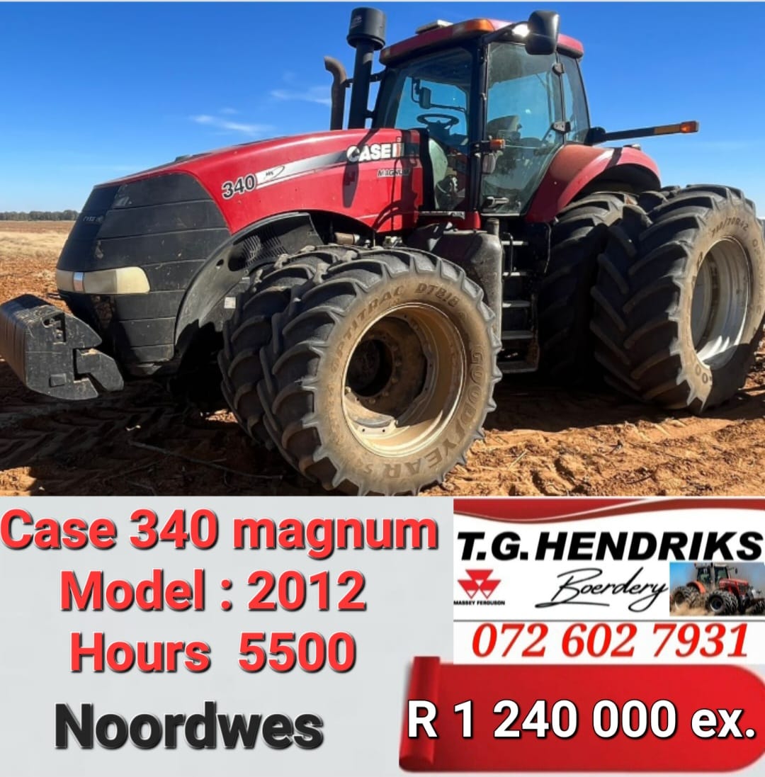 340 CASE Magnum 2012 | T.G Hendriks boerdery