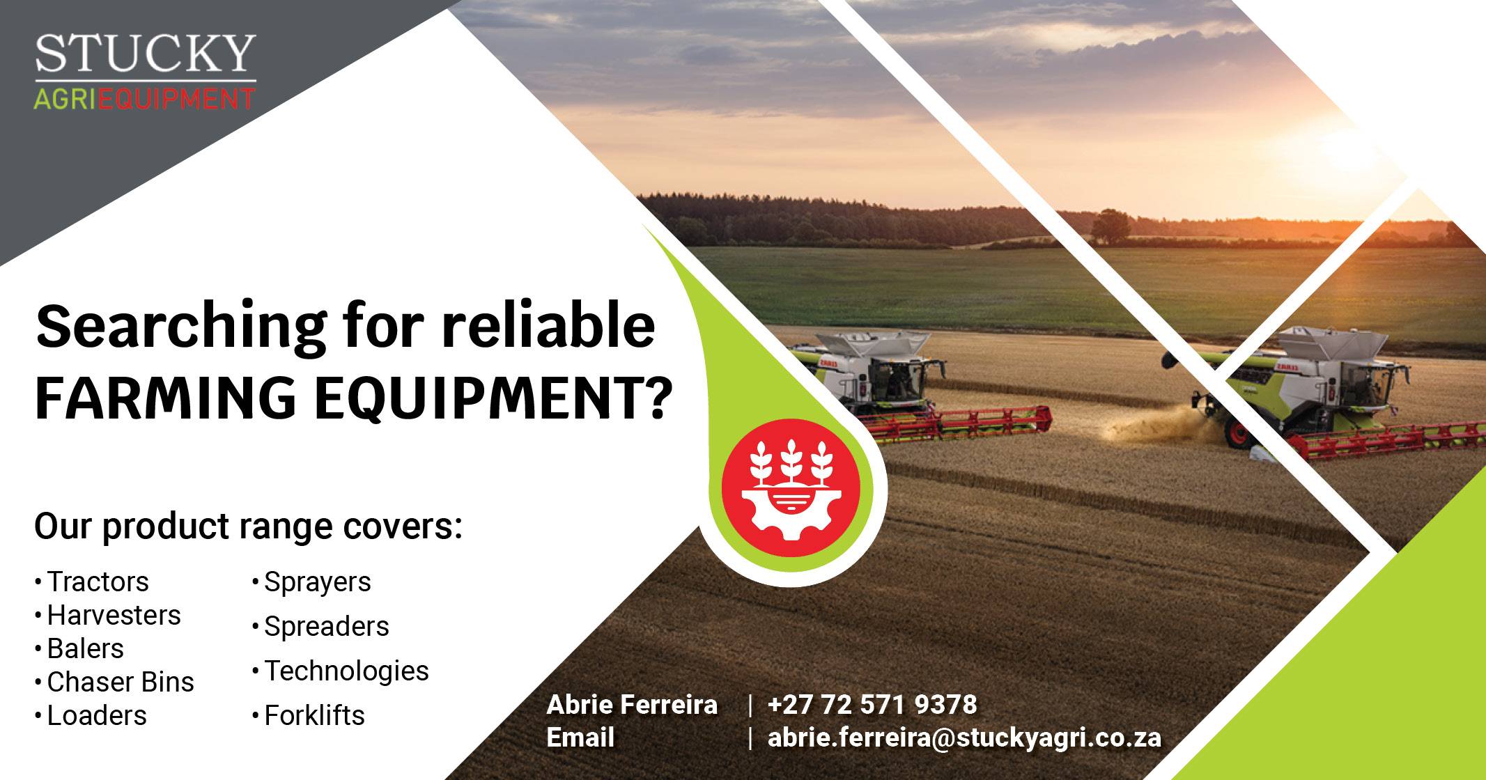 Reliable farming equipment | Stucky Agri Equipment