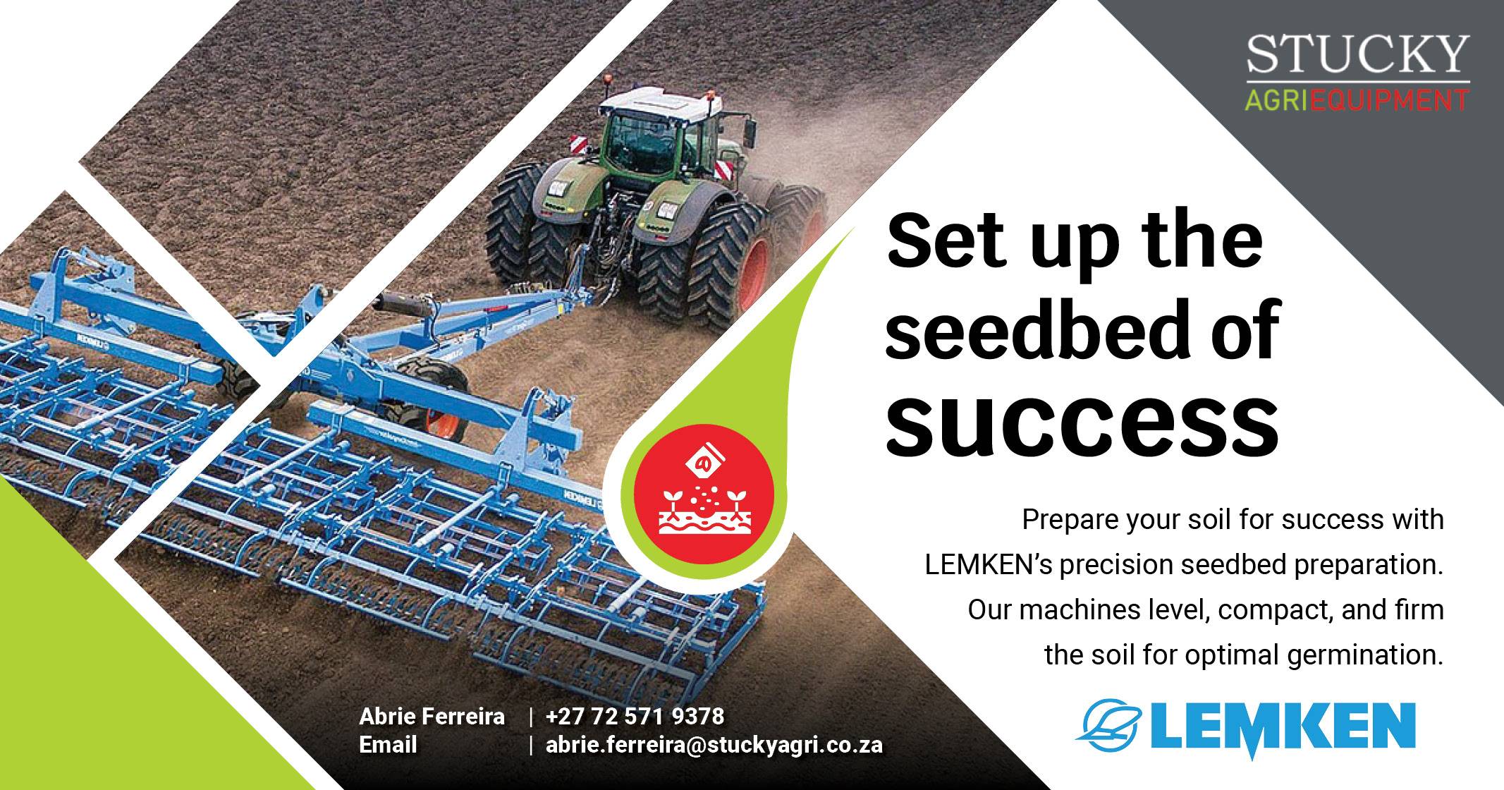 Set up the seedbed of success | Stucky Agri Equipment