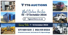 Join our next online auction | 15-17 October 2024 | TTG Auctions