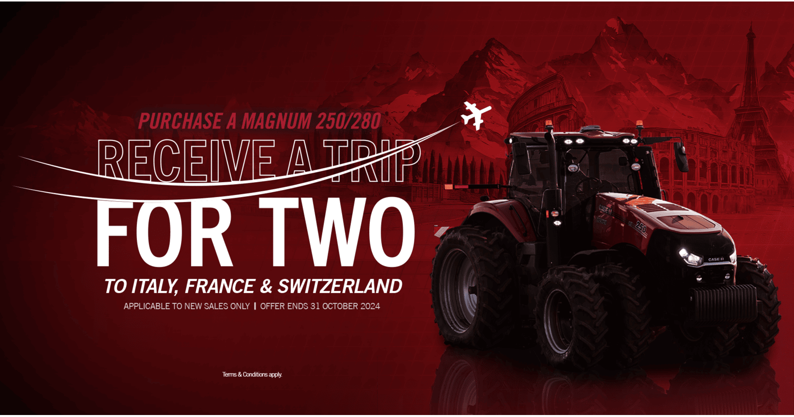 Join the exclusive Case IH Magnum 250/280 Spring Promotion! | Case IH