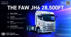 If you want all the bells and whistles the FAW JH6 28.500FT has it all! | FAW Trucks