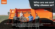Who are we and why choose us | Spreader rentals | Poelbros Handel