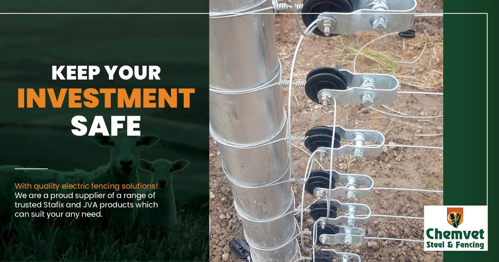 Keep your investment safe with quality electric fencing solutions | Chemvet Steel & Fencing
