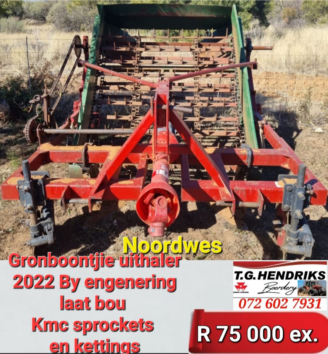 Grondboontjie uithaler 2022 model | T.G Hendriks boerdery