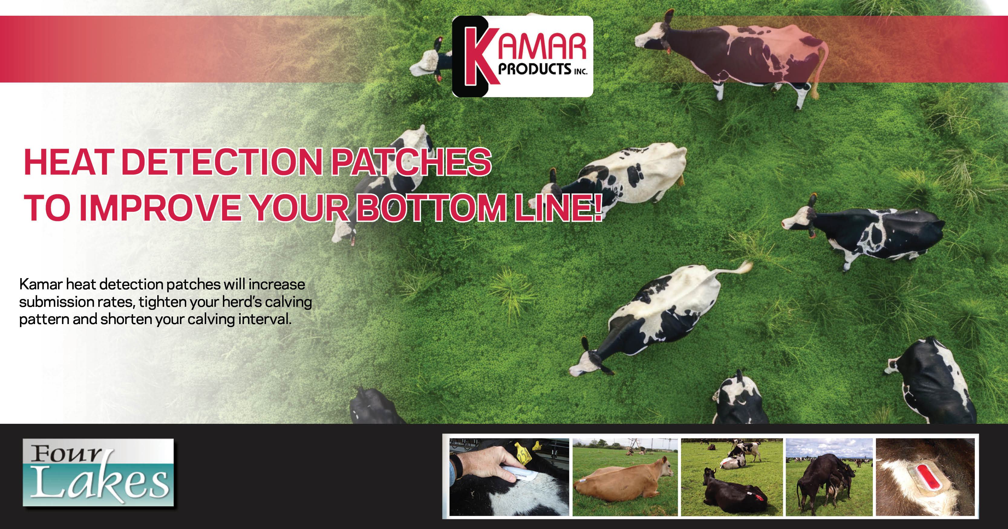 Kamar heat detection patches to improve your bottom line! | Four Lakes