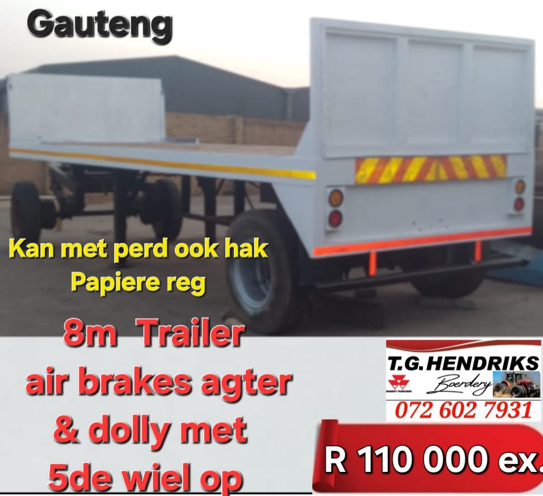 8 m Trailer | T.G. Hendriks Boerdery