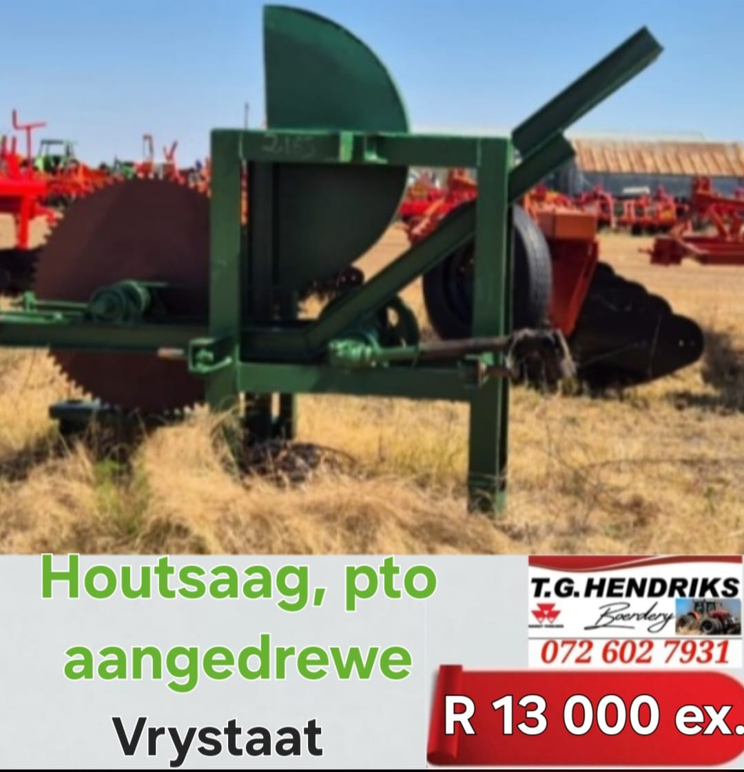 Houtsaag, pto aangedrewe | T.G. Hendriks Boerdery
