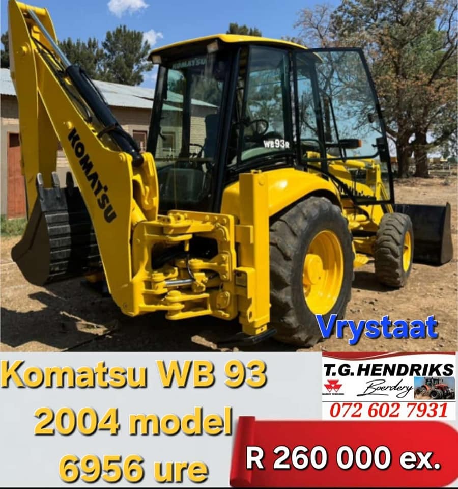 2004 Komatsu WB 93 | T.G. Hendriks Boerdery