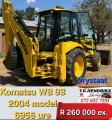 2004 Komatsu WB 93 | T.G. Hendriks Boerdery