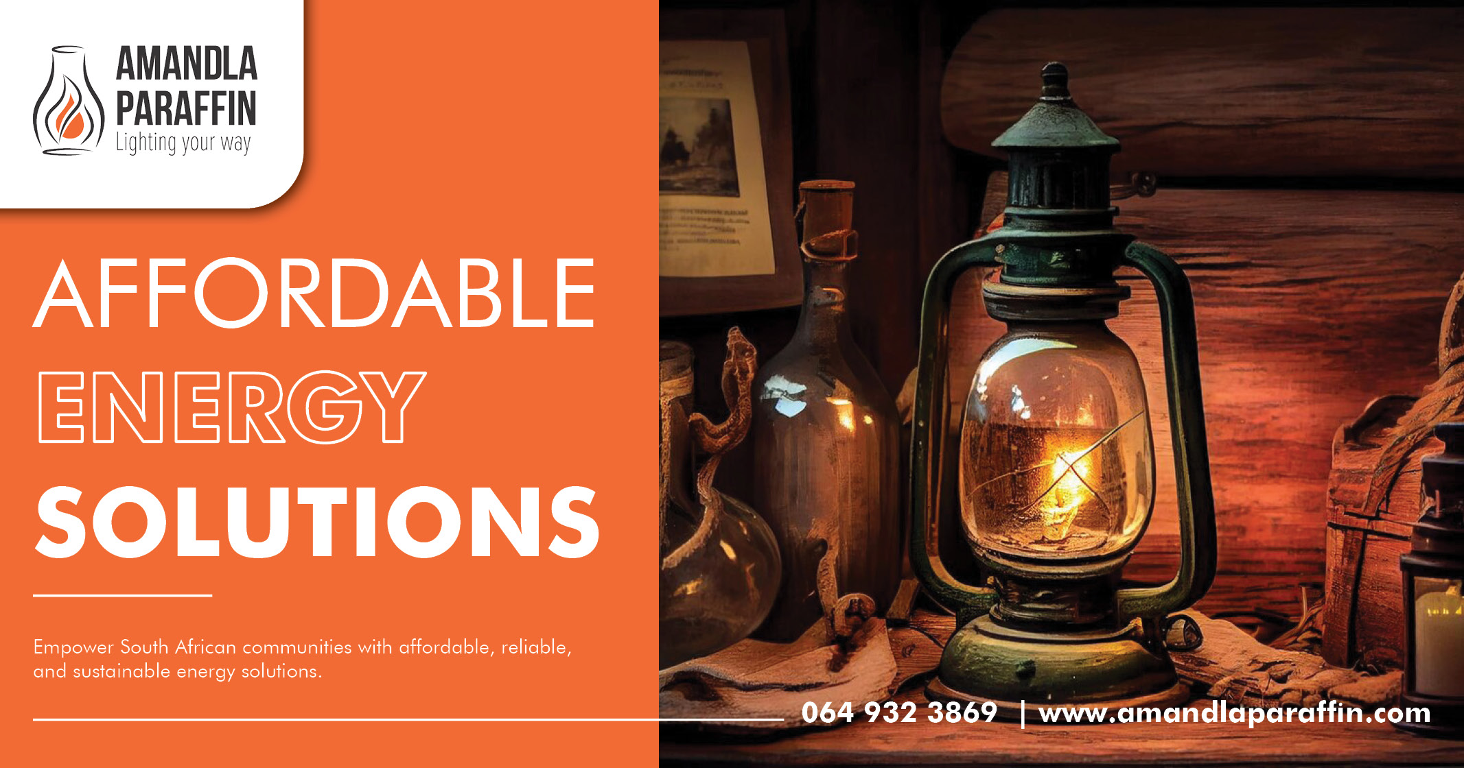 Affordable Energy Solutions | Amandla Paraffin