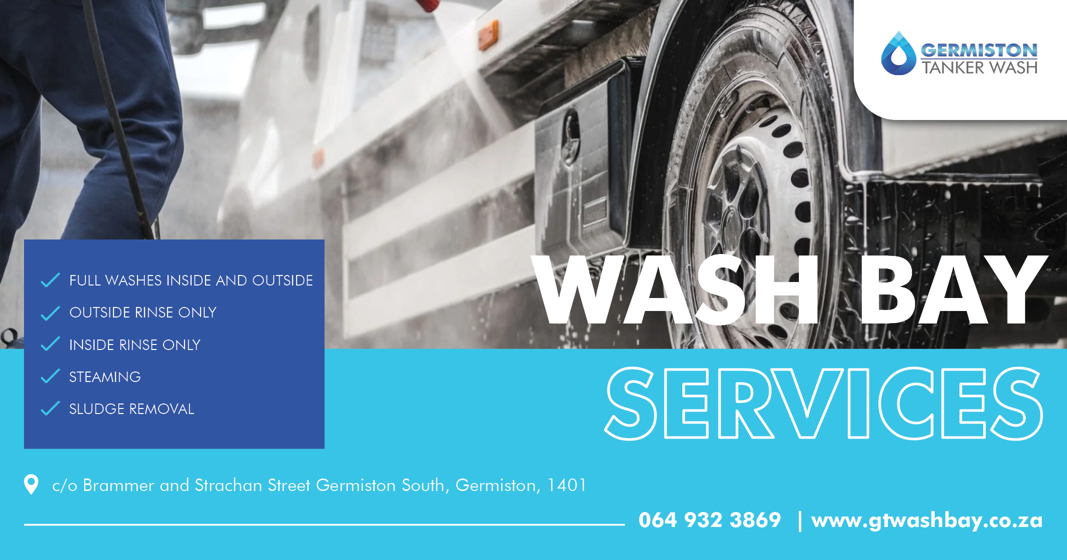 Wash Bay Services | Germiston tanker wash