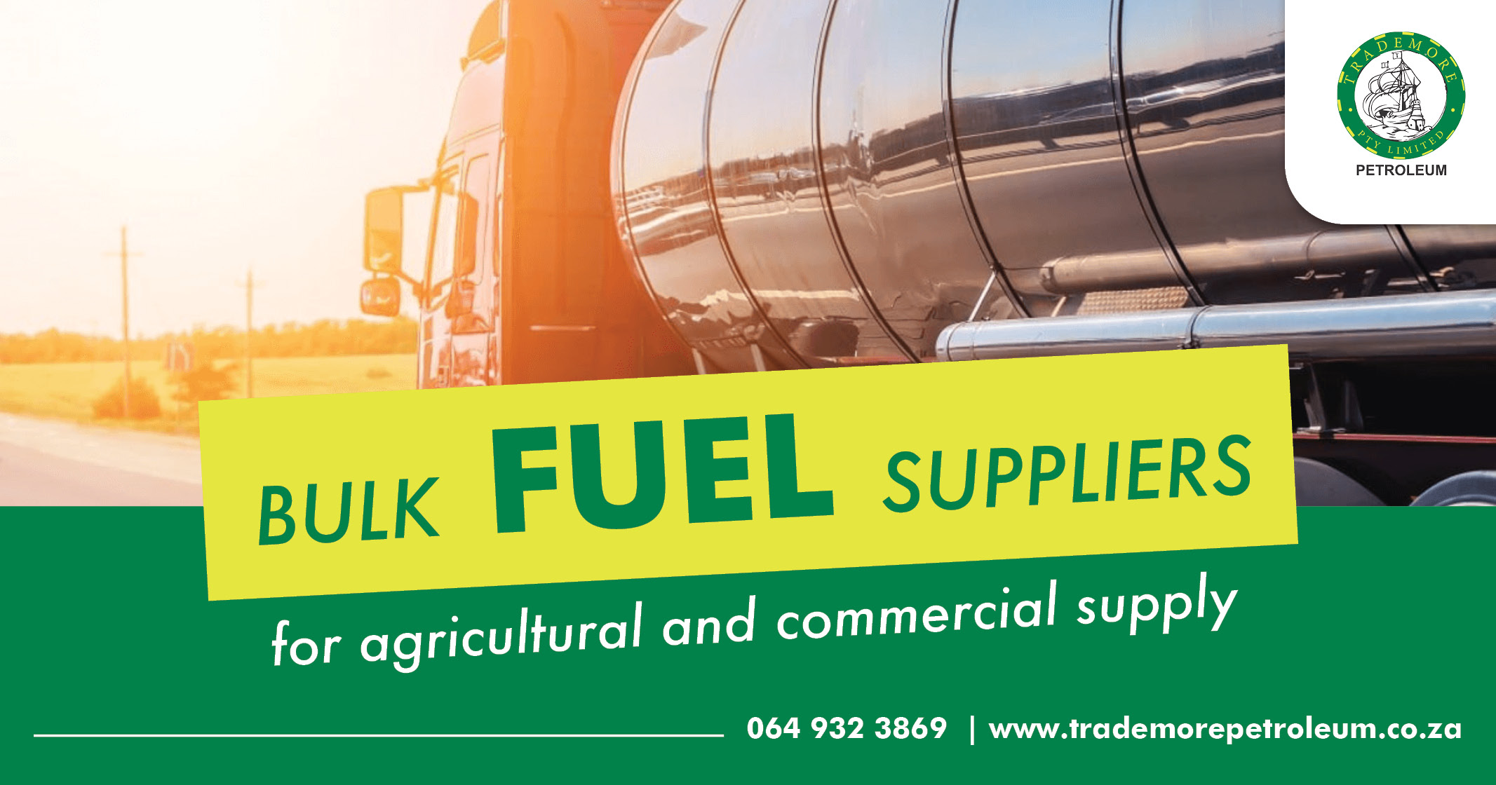 Bulk FUEL Suppliers for agricultural and commercial supply | Trademore Petroleum