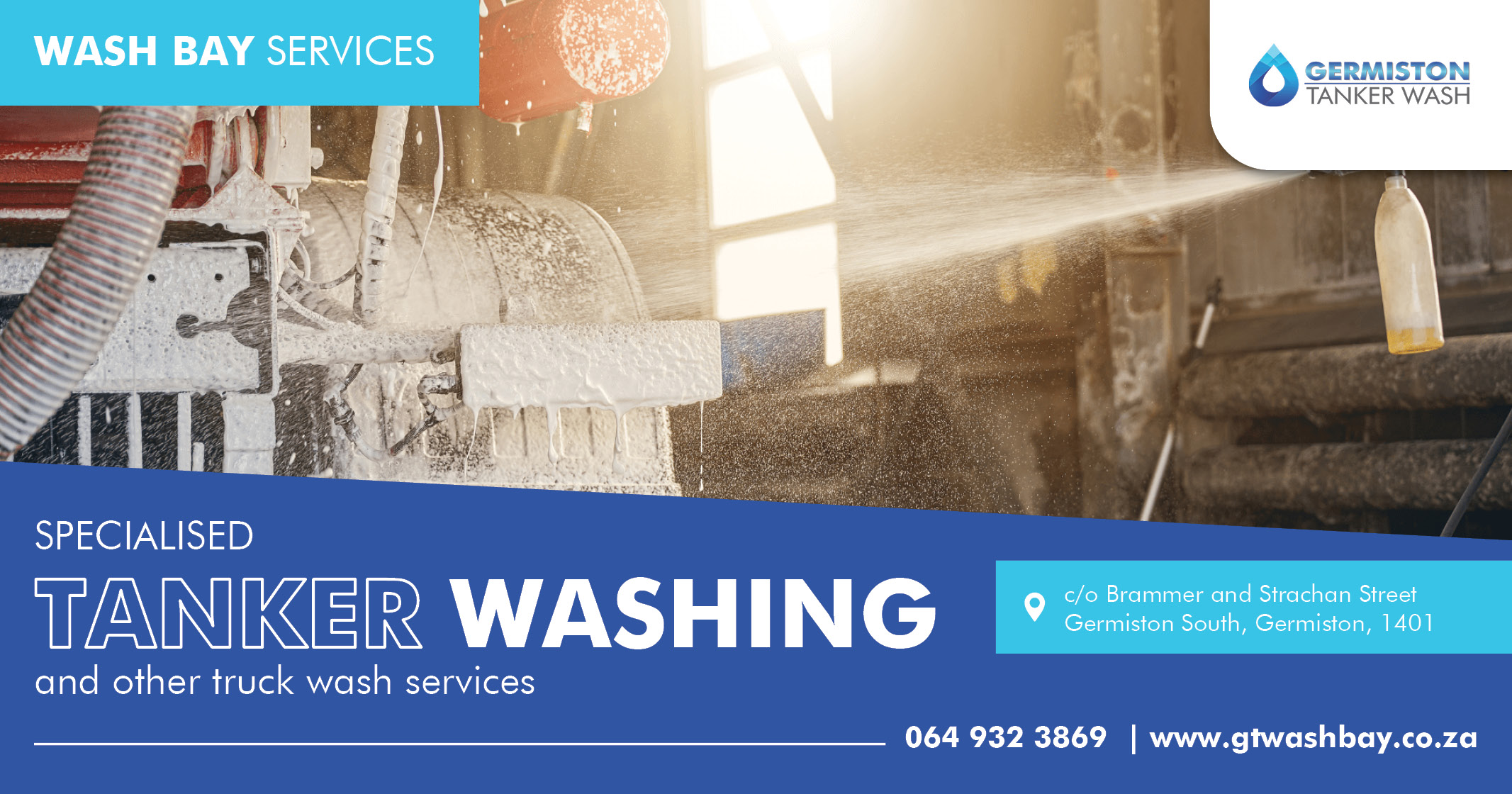 Specialised Tanker Washing and other wash services | Germiston tanker wash