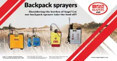 Backpack sprayers | Reapers Agri