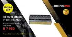 Improve engine performance / ADE 352-366 Cylinder head bare | Engine Den