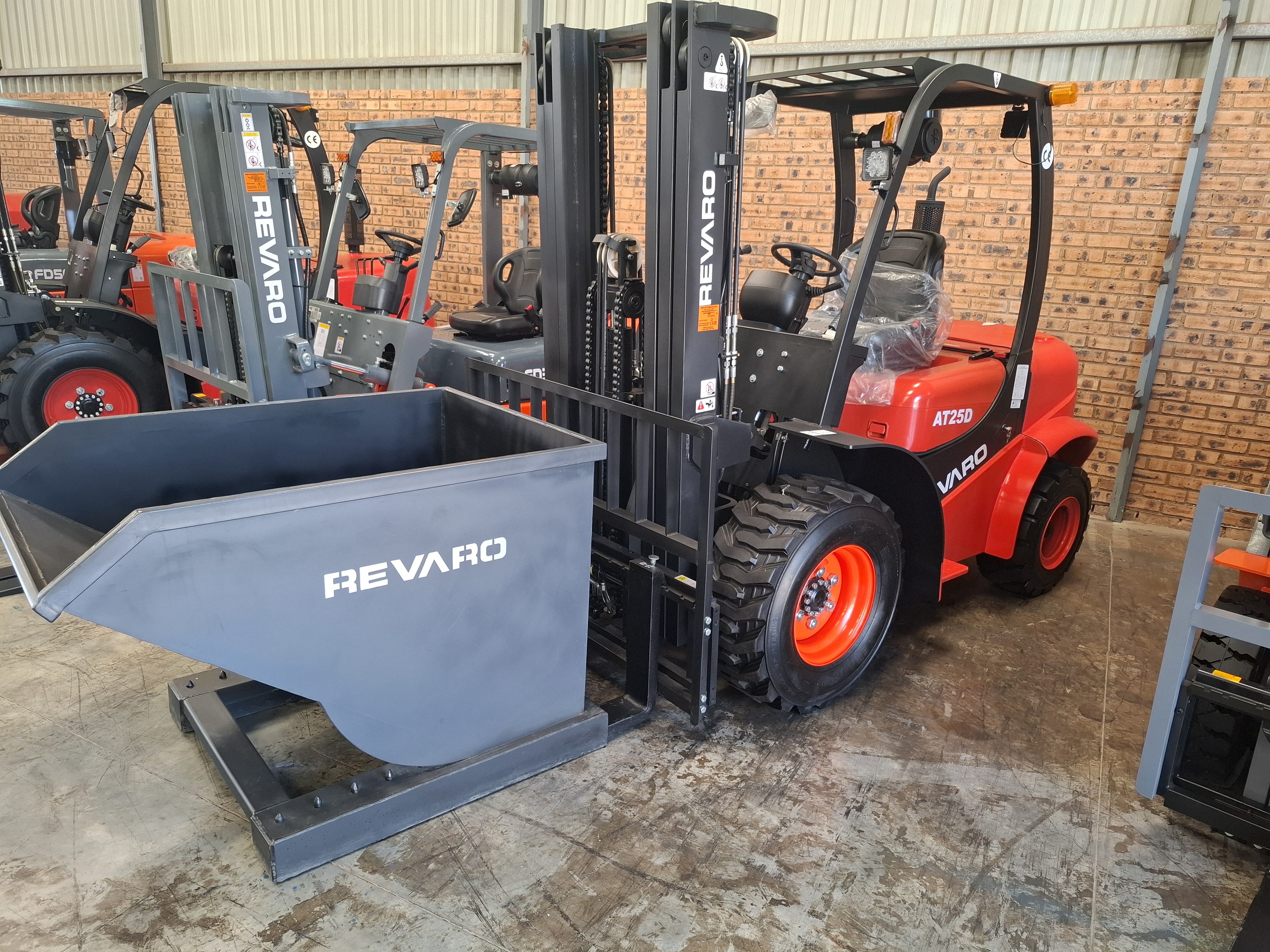 2.5TON All Terrain Forklift