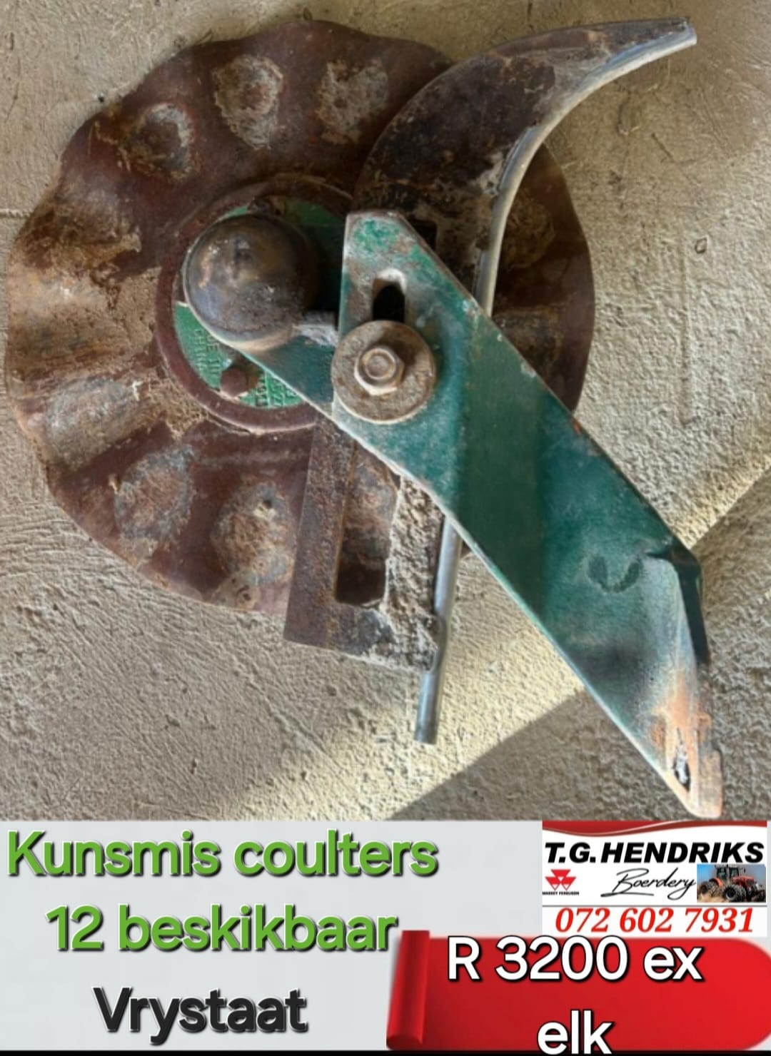 Kunsmis coulters | T.G. Hendriks