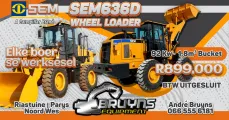 SEM636D Wheel Loader | Bruyns Equipment
