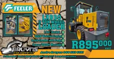 NEW FEELER LX930 3ton Wheel Loader | Bruyns Equipment