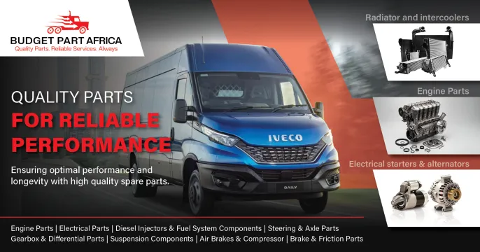 Radiator and intercoolers | Engine parts | Electrical starter & alternators | Budget Part Africa