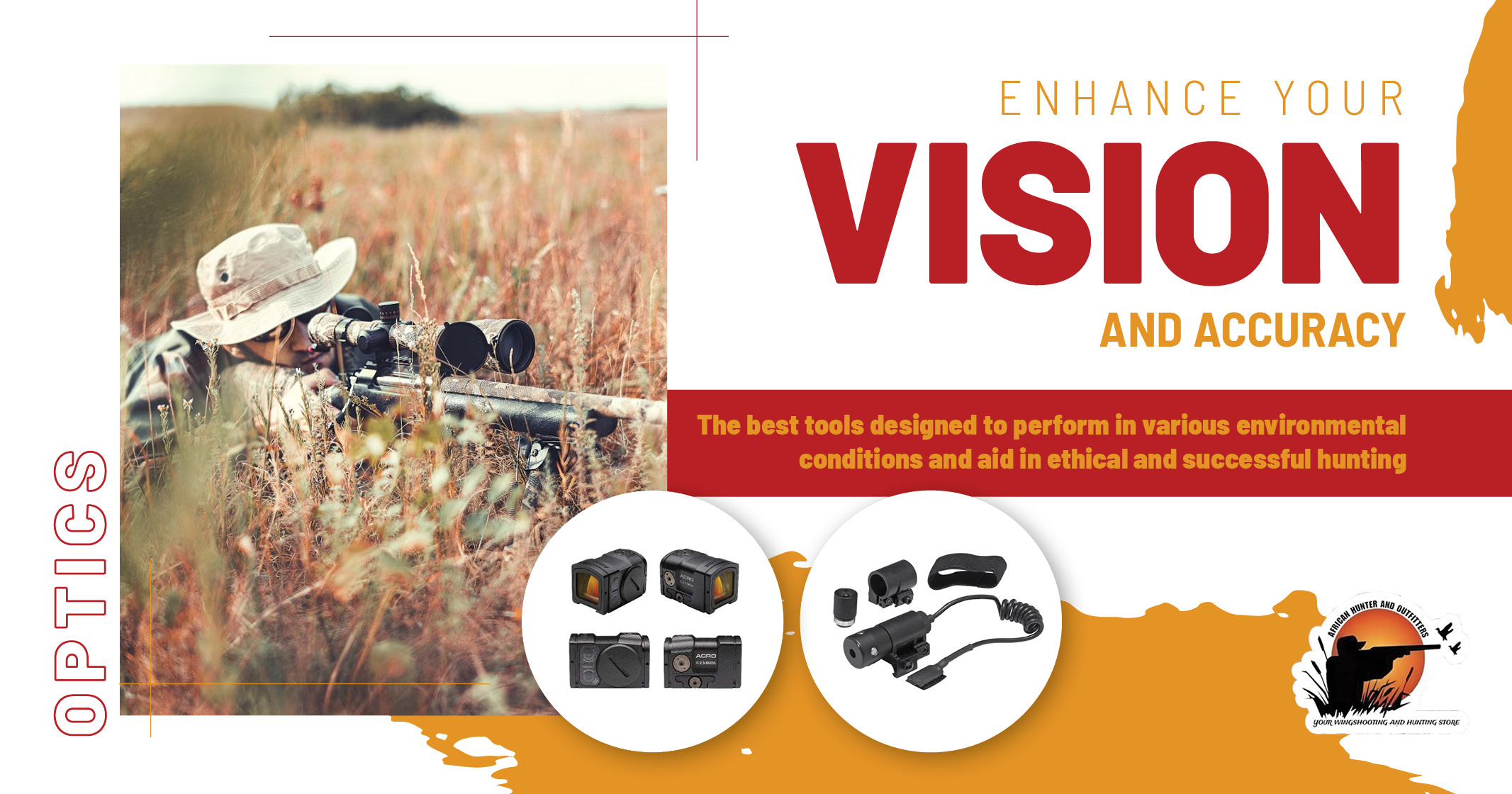 Optics | Enhance your vision and accuracy | African Hunter and Outfitters