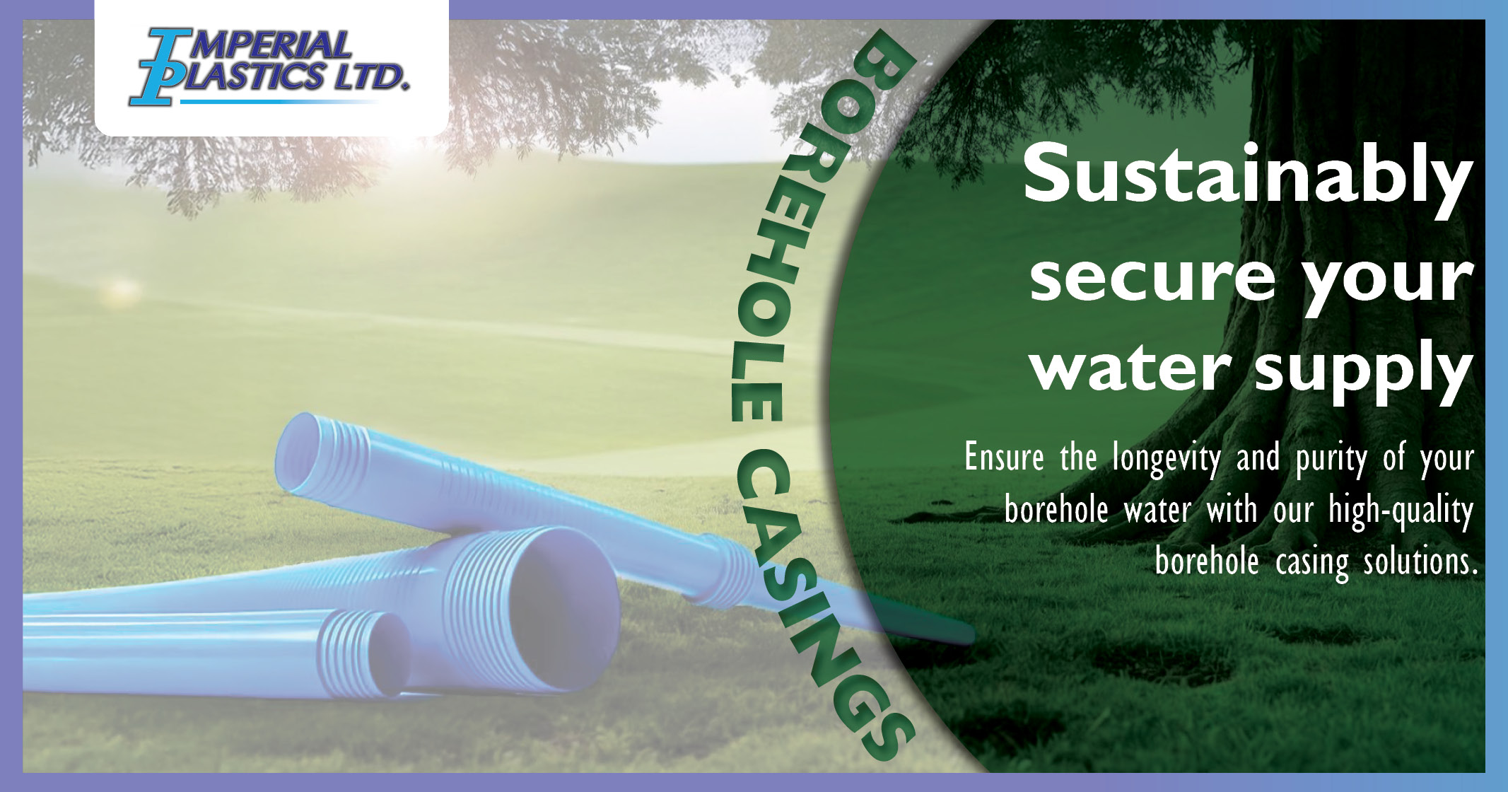 Sustainably secure your water supply | Imperial Plastics
