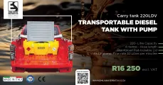 Carry tank 220LDV | Transportable Diesel tank with pump | Emiliana Serbatoi SA