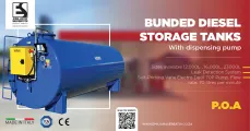 Bunded Diesel Storage tank with dispensing pump | Emiliana Serbatoi SA
