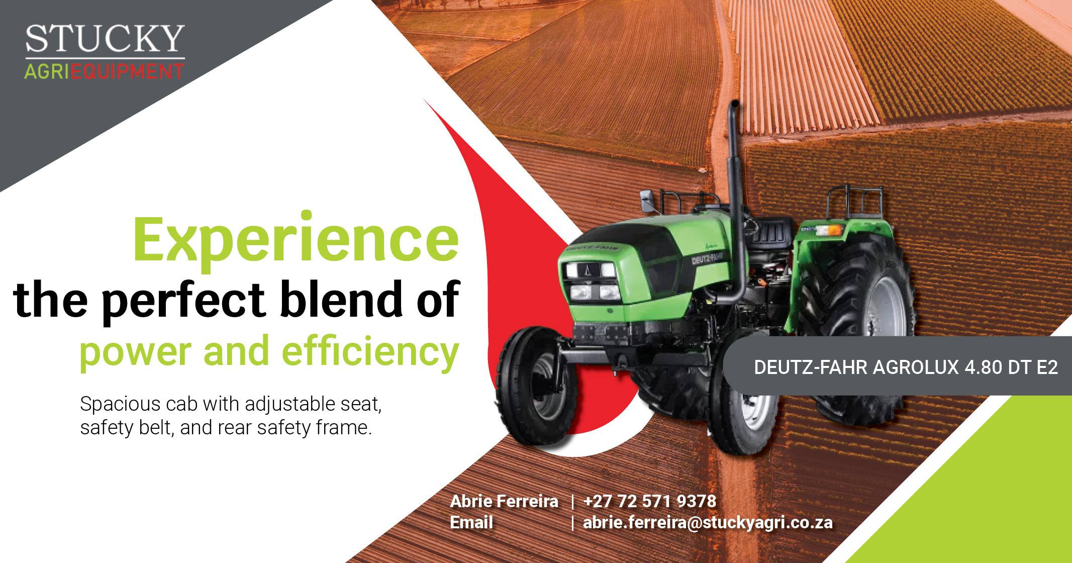 Experience the perfect blend of power & efficiency | Deutz-Fahr Tractor | Stucky Agri Equipment
