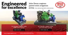 Engineered for excellence | John Deere engines paired with irrigation pump | Reapers Agri