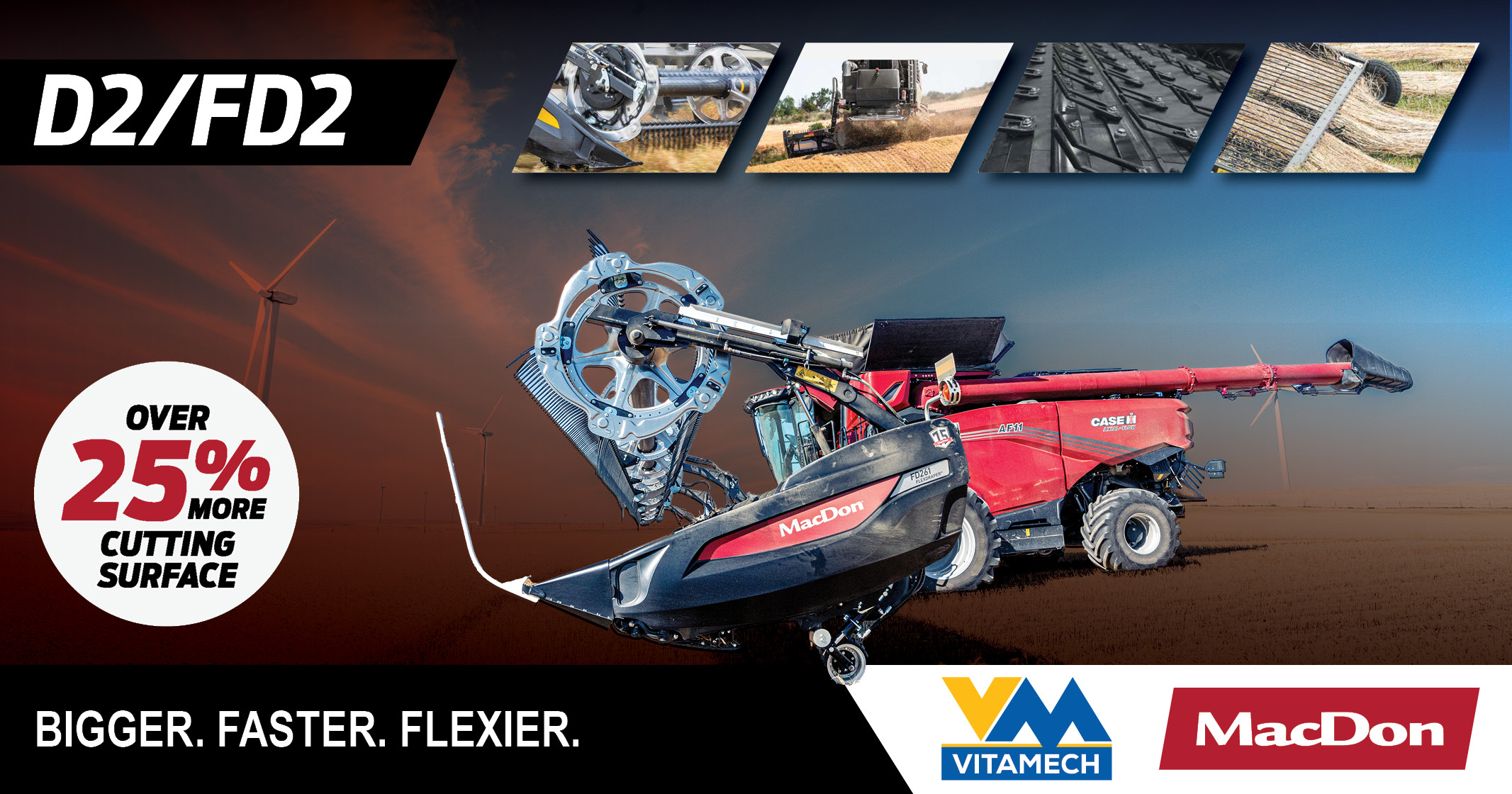 MacDon D2 / FD2 FlexDraper® | Vitamech