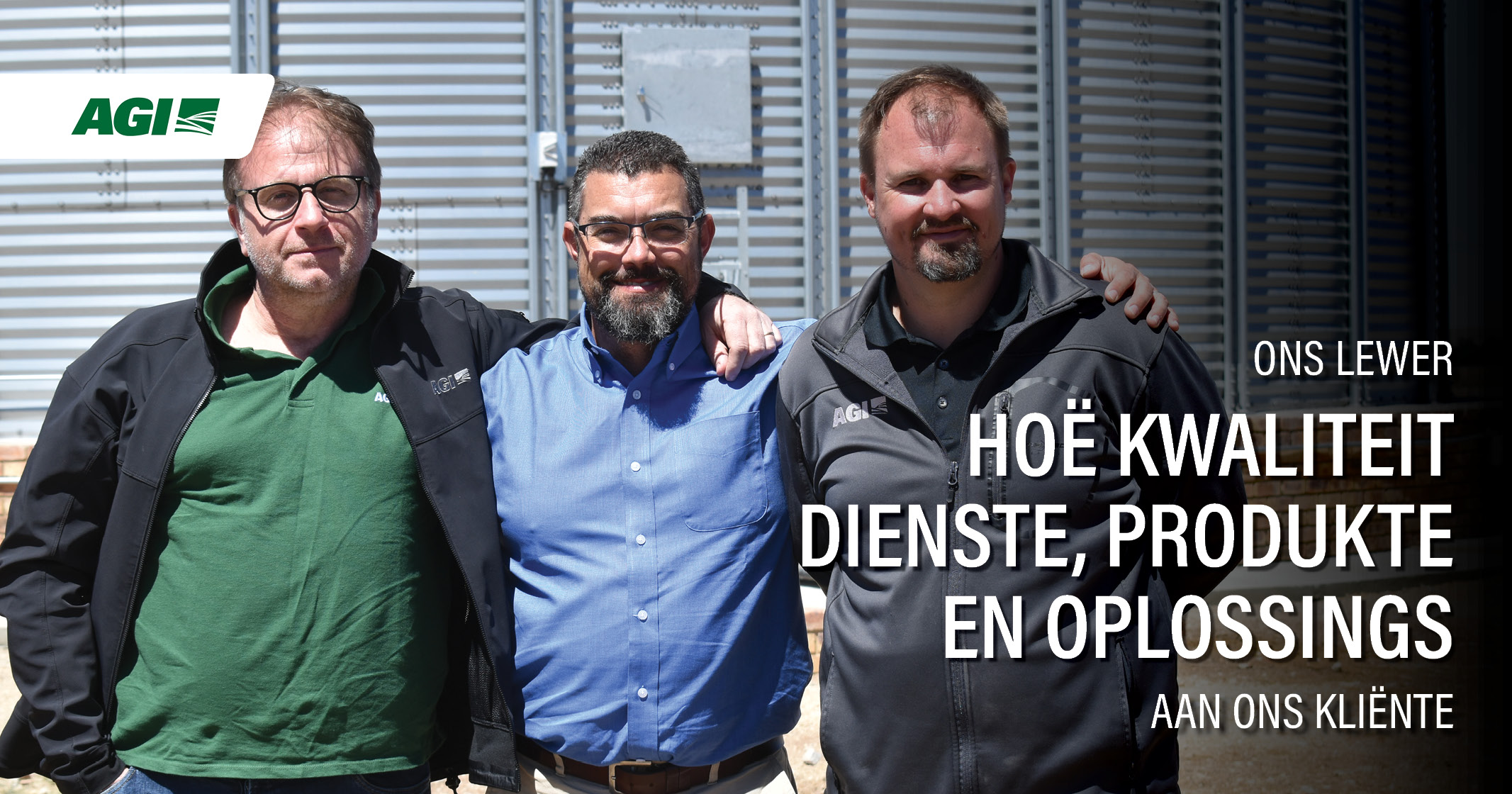 Hoë kwaliteit dienste, produkte en oplossings | AGI