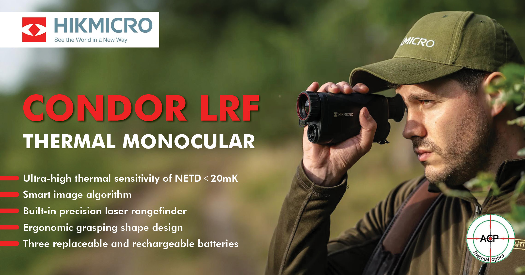 HIKMICRO Condor LRF thermal monocular | ACP Thermal Optics