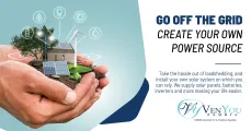GO OFF THE GRID | Create your own power source | VenYou Zambia