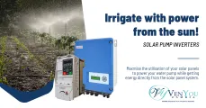 Irrigate with power from the sun! | Solar pump inverters | VenYou Zambia