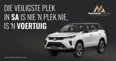 Die veiligste plek in SA is nie `n plek nie, is `n VOERTUIG | Armoured Mobility