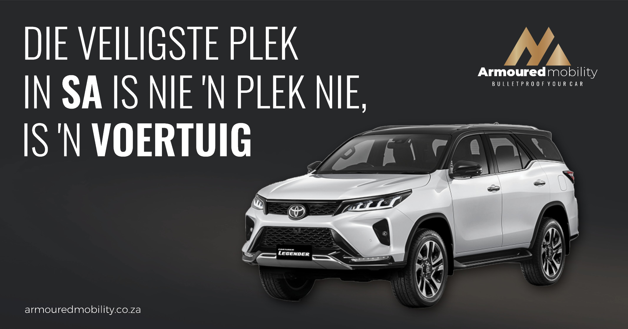 Die veiligste plek in SA is nie `n plek nie, is `n VOERTUIG | Armoured Mobility