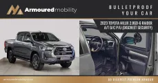 2023 Toyota Hilux 2.8GD-6 Raider A/T D/C P/U (Discreet security) | Armoured Mobility